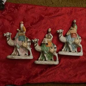 3 Wisemen from Christmas Around the World Nativity set.